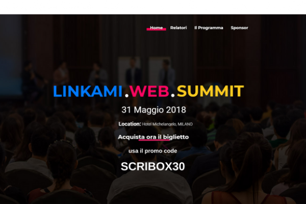 linkami wev summit 2018 link per ottenere lo sconto