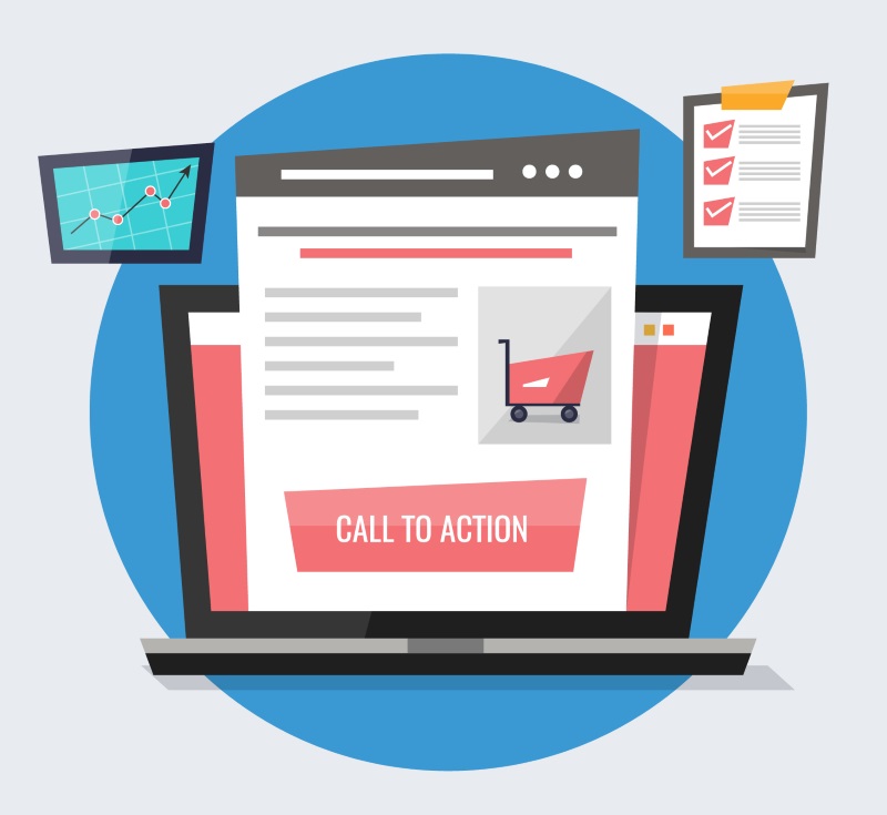landing page call to action